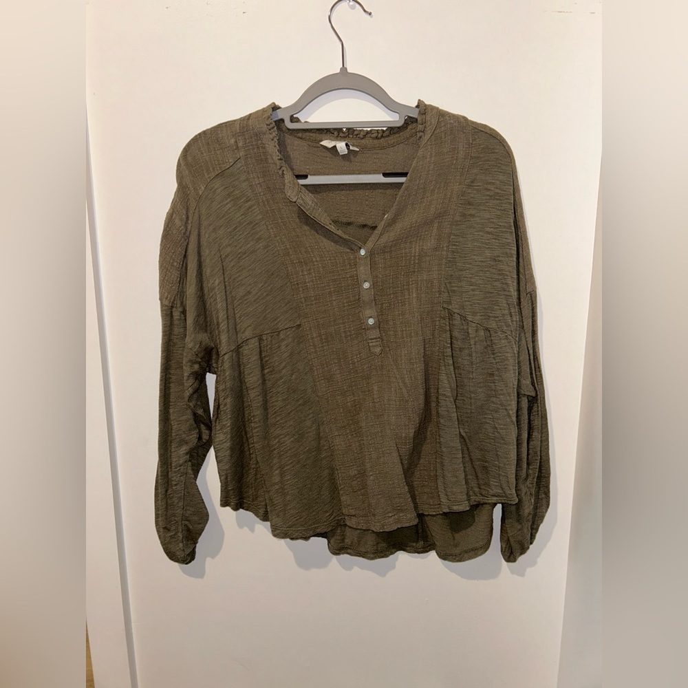 Olive green long sleeve